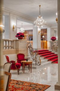 Lobby of Hotel Le Bristol Paris
