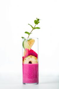Smoothie made out of fruit