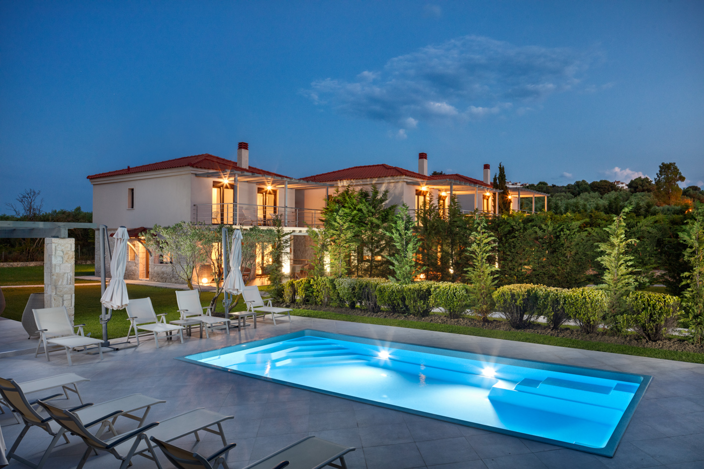 Swimming pool at Chateau Herálec Boutique Hotel & Spa by L'occitane 