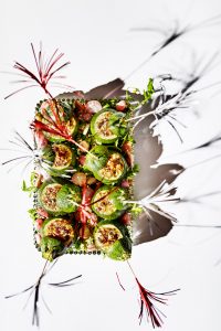 filled courgettes, recipe photo, food, step by step recipe, food photography, vegan, vegan food photographer
